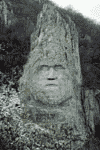 dunarea la cazane, cazanele mici, chipul lui decebal